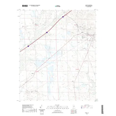 2020 Map of Eutaw, 2020 Print
