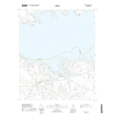 2020 Map of Eutawville, 2020 Print
