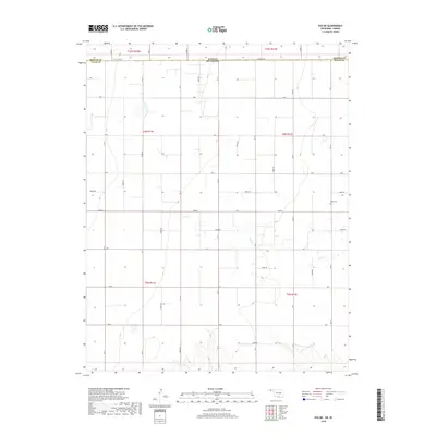 2018 Map of Eva NE, 2018 Print