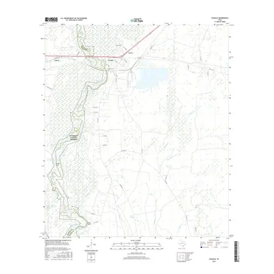 2016 Map of Evadale, 2016 Print