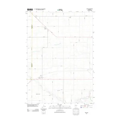 2013 Map of Evan, 2013 Print