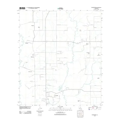 2012 Map of Evangeline, 2012 Print