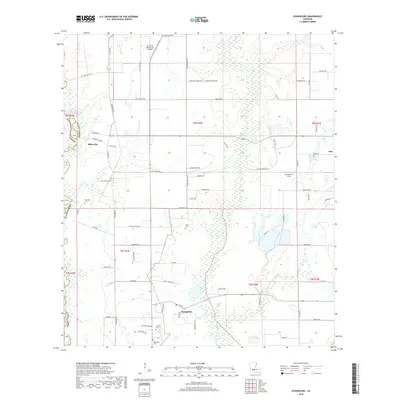 2018 Map of Evangeline, 2018 Print