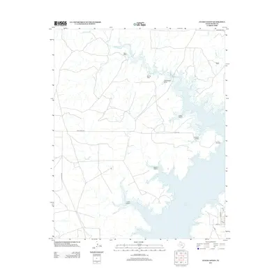 2012 Map of Evans Canyon, 2012 Print