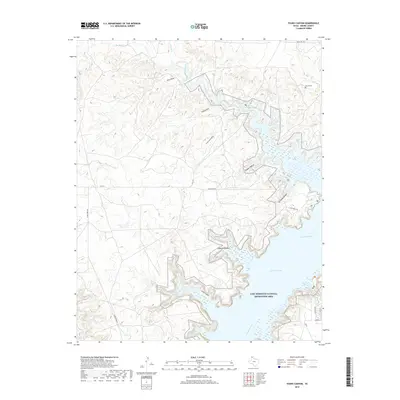 2019 Map of Evans Canyon, 2019 Print