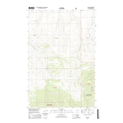 2017 Map of Evans, 2017 Print
