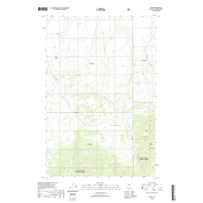 2020 Map of Evans, 2020 Print