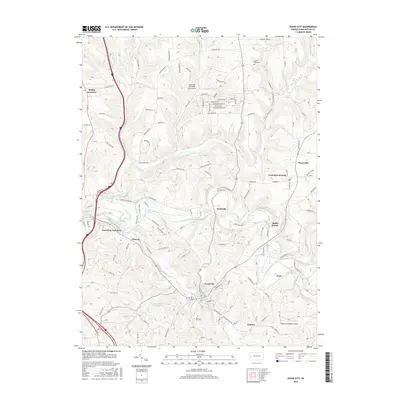 2016 Map of Evans City, 2016 Print
