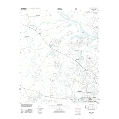 2011 Map of Evans, 2011 Print
