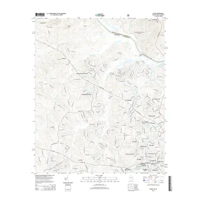 2014 Map of Evans, 2014 Print