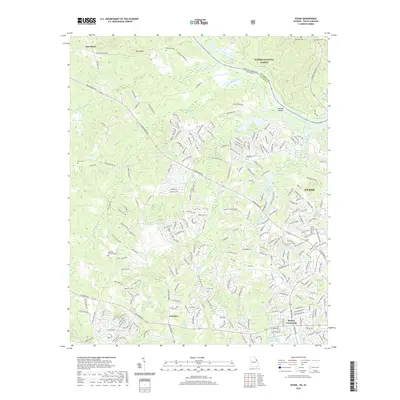 2020 Map of Evans, 2020 Print