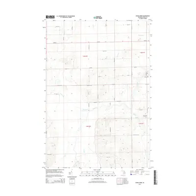 2014 Map of Evans Creek, 2014 Print