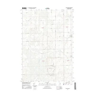 2017 Map of Evans Creek, 2017 Print