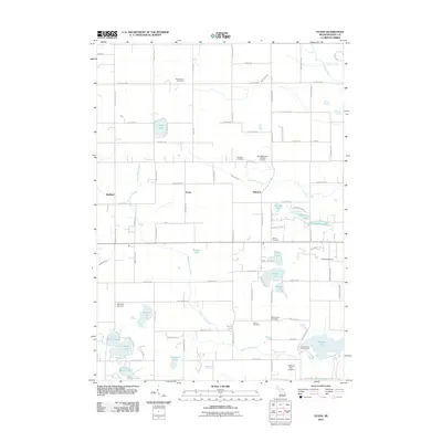2011 Map of Evans, 2011 Print