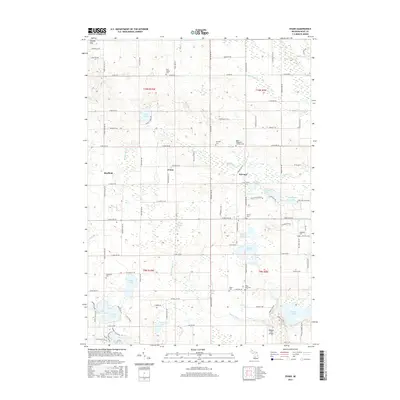 2017 Map of Evans, 2017 Print
