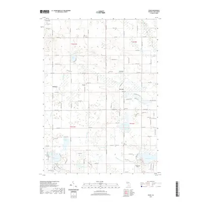 2019 Map of Evans, 2019 Print