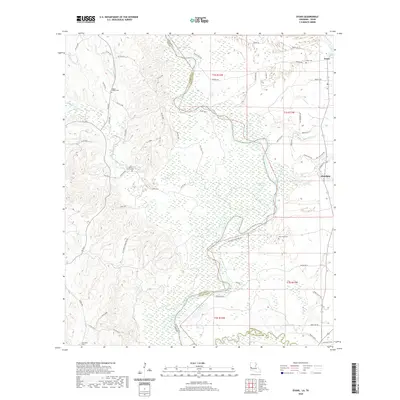 2020 Map of Evans, 2020 Print