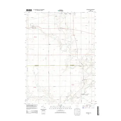 2013 Map of Evansport, 2013 Print