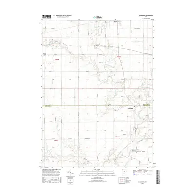 2016 Map of Evansport, 2016 Print