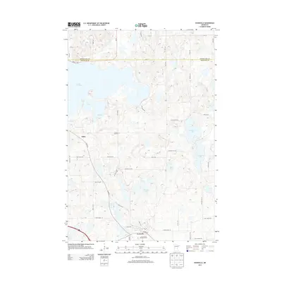 2013 Map of Evansville, 2013 Print