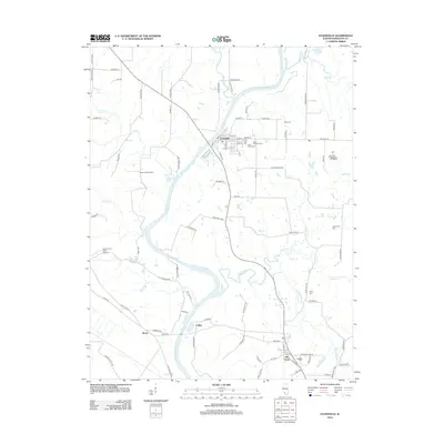 2012 Map of Evansville, 2012 Print