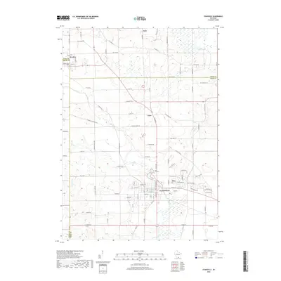 2018 Map of Evansville, 2018 Print