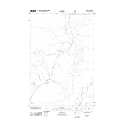 2011 Map of Evaro, 2011 Print