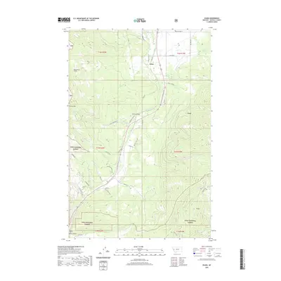 2020 Map of Evaro, 2020 Print