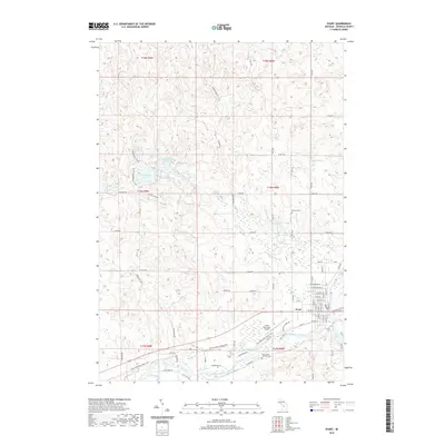 2019 Map of Evart, 2019 Print
