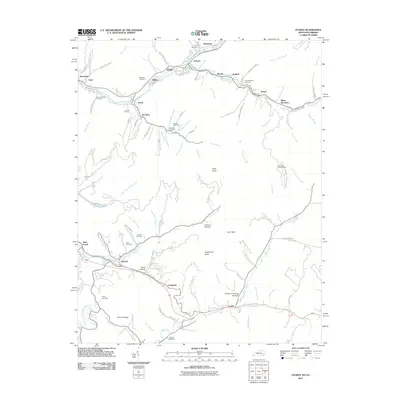 2011 Map of Evarts, 2011 Print