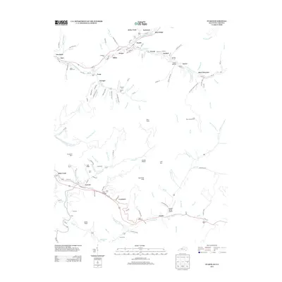 2013 Map of Evarts, 2013 Print