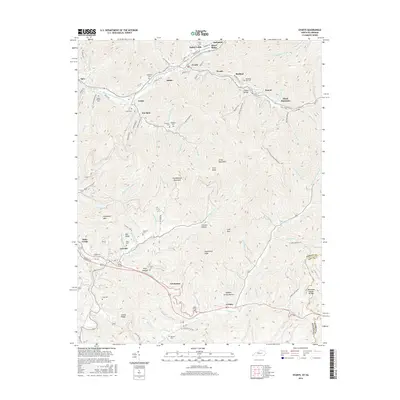 2016 Map of Evarts, 2016 Print