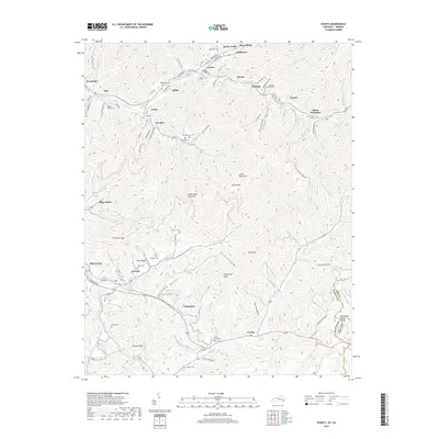 2019 Map of Evarts, 2019 Print