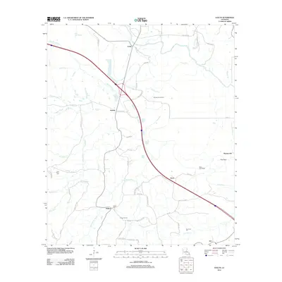 2012 Map of Evelyn, 2012 Print