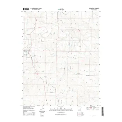 2014 Map of Evening Shade, 2014 Print