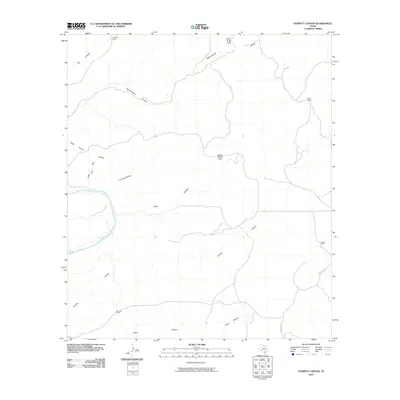 2010 Map of Everett Canyon, 2010 Print