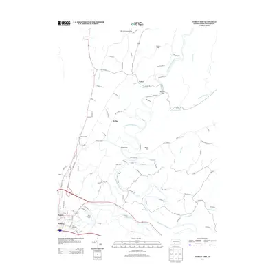 2013 Map of Everett East, 2013 Print