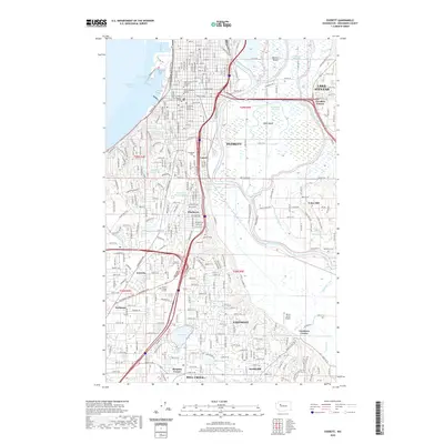 2020 Map of Everett, 2020 Print