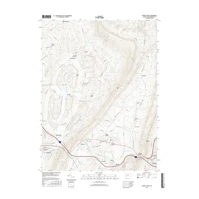 2016 Map of Everett West, 2016 Print