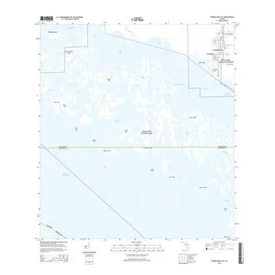 2015 Map of Everglades City, 2015 Print