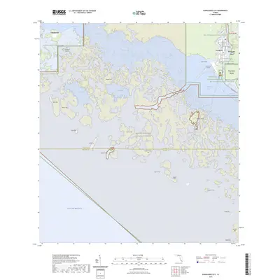 2024 Map of Everglades City, 2024 Print