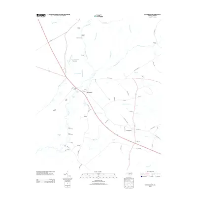 2013 Map of Evergreen, 2013 Print