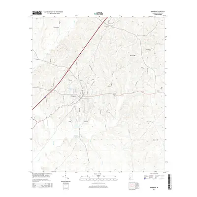2014 Map of Evergreen, 2014 Print