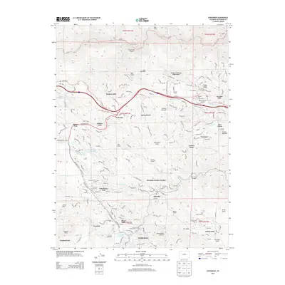 2013 Map of Evergreen, 2013 Print
