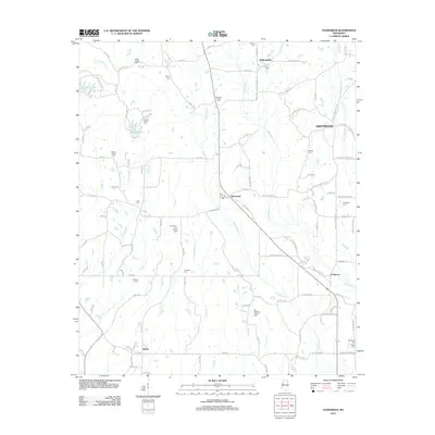 2012 Map of Evergreen, 2012 Print
