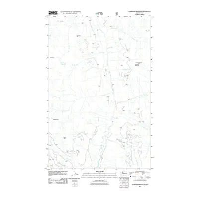 2011 Map of Evergreen Mountain, 2011 Print