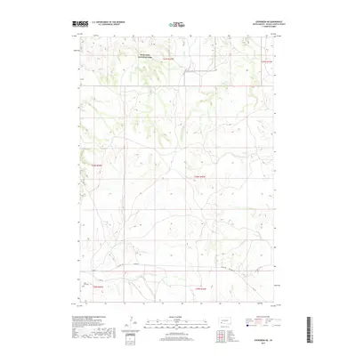 2017 Map of Evergreen NE, 2017 Print