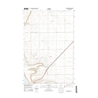 2014 Map of Evergreen Ridge, 2014 Print