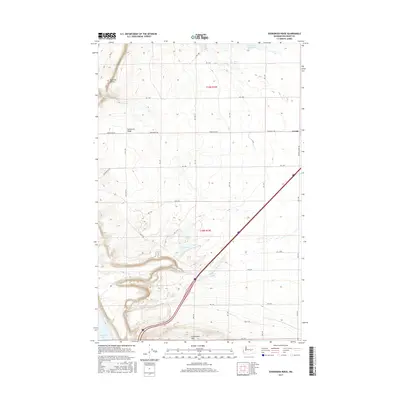 2017 Map of Evergreen Ridge, 2017 Print