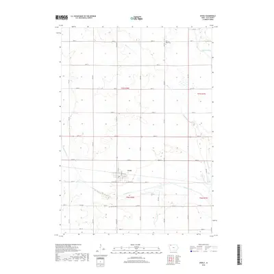 2018 Map of Everly, 2018 Print